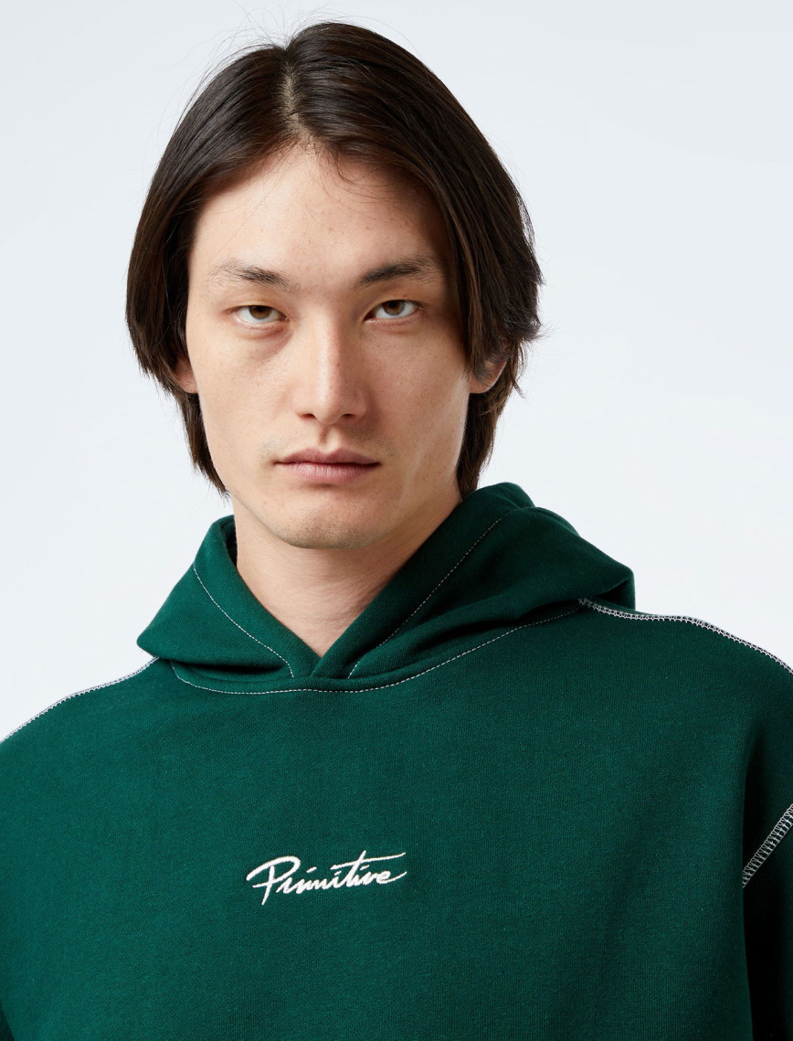 Primitive Contra Erkek Yeşil Hoodie