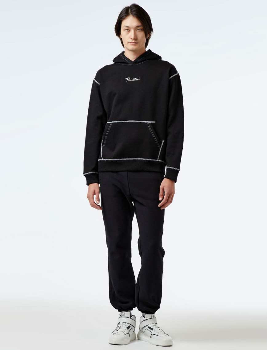 Primitive Contra Erkek Siyah Hoodie Primitive Contra Erkek Siyah Hoodie