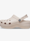 Crocs Classic Platform Kadın Krem Terlik Crocs Classic Platform Kadın Krem Terlik