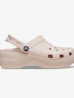 Crocs Classic Platform Kadın Krem Terlik Crocs Classic Platform Kadın Krem Terlik