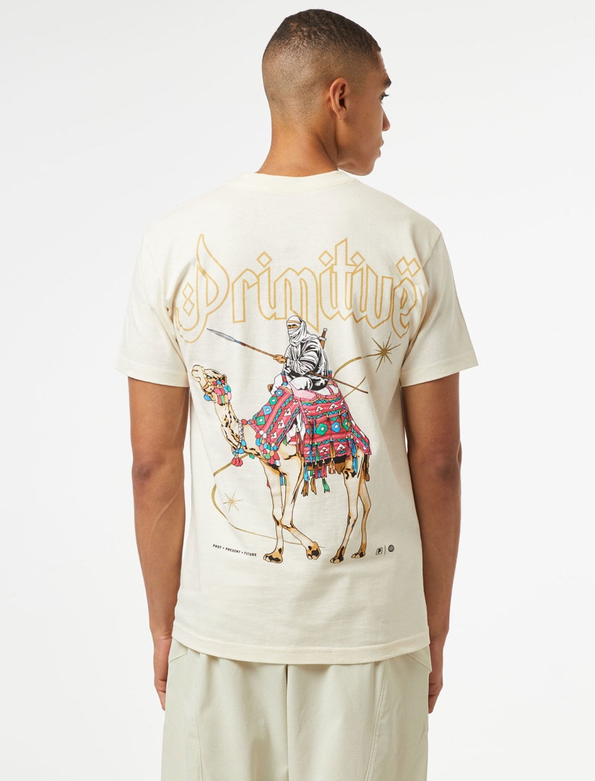Primitive Journey Erkek Krem T-Shirt