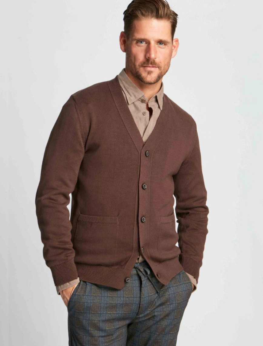 Erkek Hırka 23228 14527 - Chesnut Erkek Hırka 23228 14527 - Chesnut