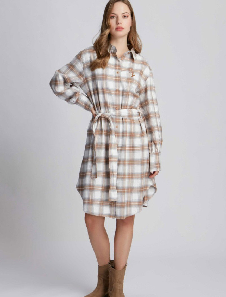 Kadın Elbise 23791 15022 - STONE GREY Kadın Elbise 23791 15022 - STONE GREY