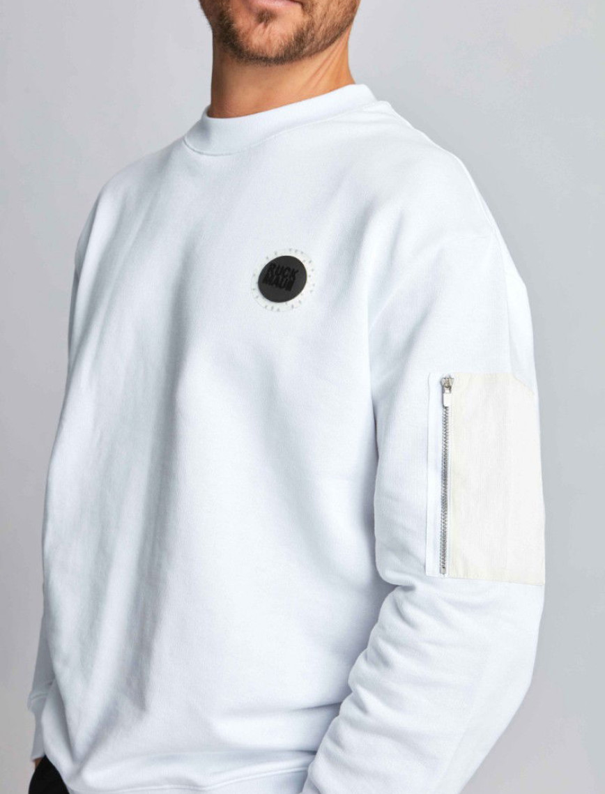 Erkek Sweatshirt 23024 1000 - 1000 WHITE Erkek Sweatshirt 23024 1000 - 1000 WHITE