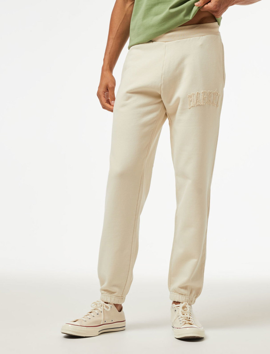 Market Vintage Wash Arc Erkek Krem Eşofman Altı Market Vintage Wash Arc Erkek Krem Eşofman Altı