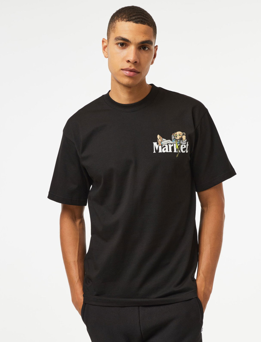 Market Better Call Bear Erkek Siyah T-Shirt Market Better Call Bear Erkek Siyah T-Shirt