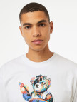 Market Art Market Bear Erkek Beyaz T-Shirt Market Art Market Bear Erkek Beyaz T-Shirt