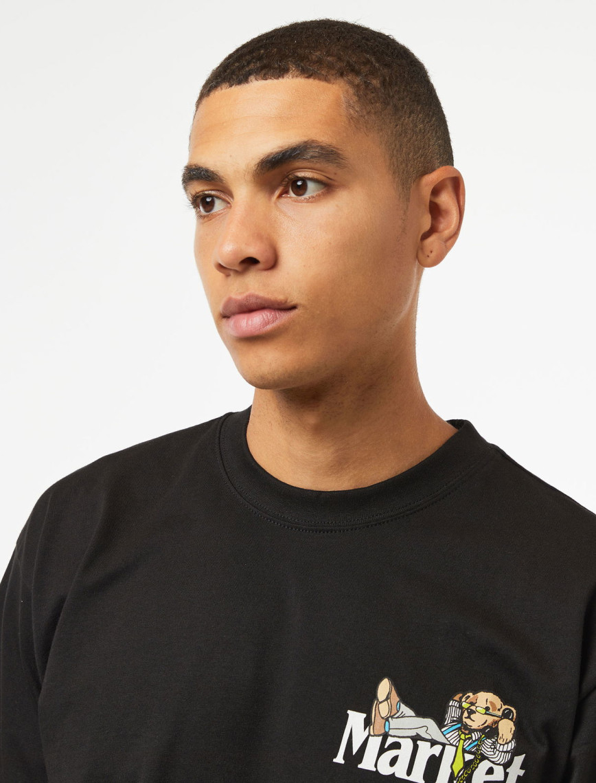 Market Better Call Bear Erkek Siyah T-Shirt Market Better Call Bear Erkek Siyah T-Shirt