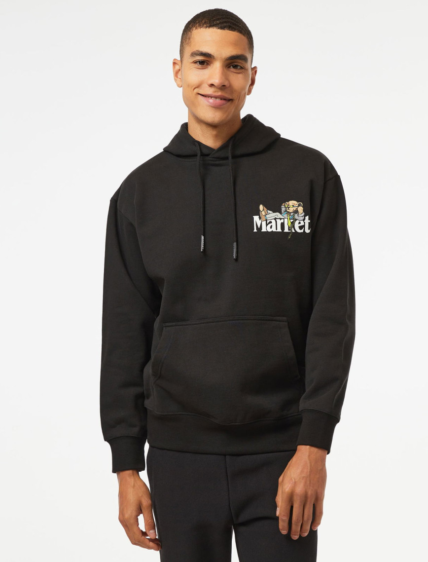 Market Better Call Bear Erkek Siyah Sweatshirt Market Better Call Bear Erkek Siyah Sweatshirt