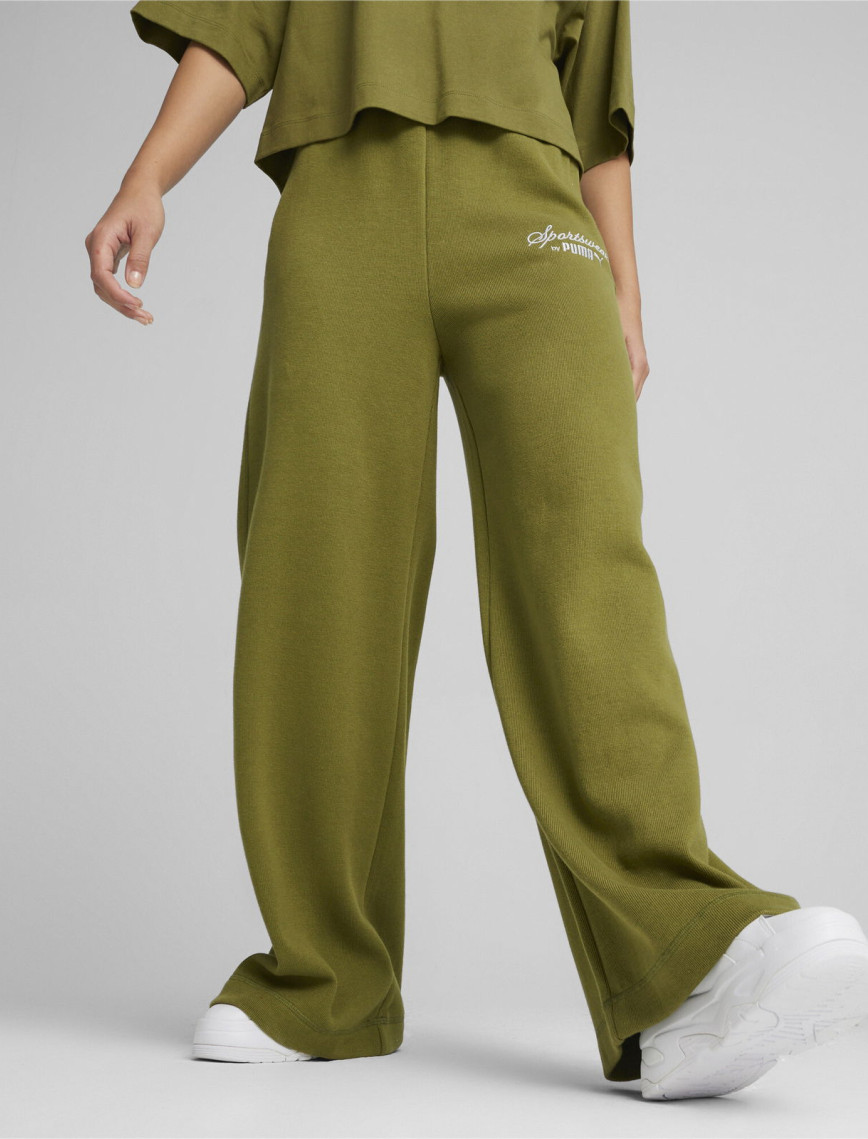 Puma Classics+ Relaxed Kadın Yeşil Eşofman Altı Puma Classics+ Relaxed Kadın Yeşil Eşofman Altı