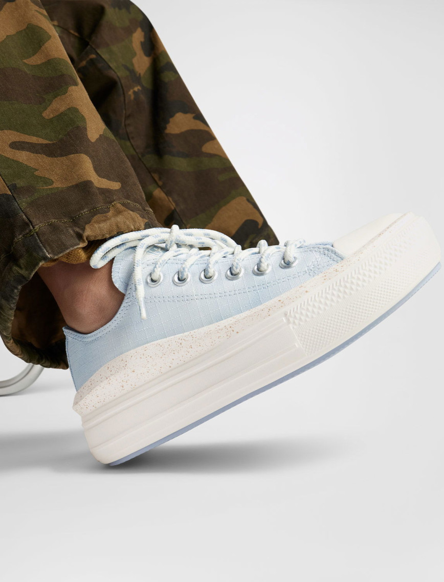 Converse Chuck Taylor All Star Move Unisex Mavi Platform Sneaker Converse Chuck Taylor All Star Move Unisex Mavi Platform Sneaker