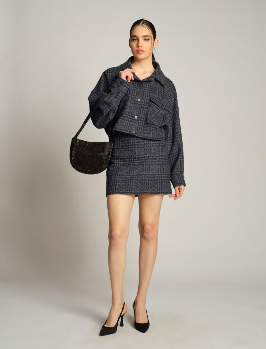 Kadın Etek 4024 - Mavi Kadın Etek 4024 - Mavi