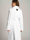 Kadın Trençkot 1000 - Beyaz Kadın Trençkot 1000 - Beyaz