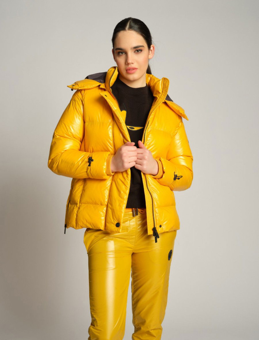 Kadın Mont 159 - Sarı Kadın Mont 159 - Sarı