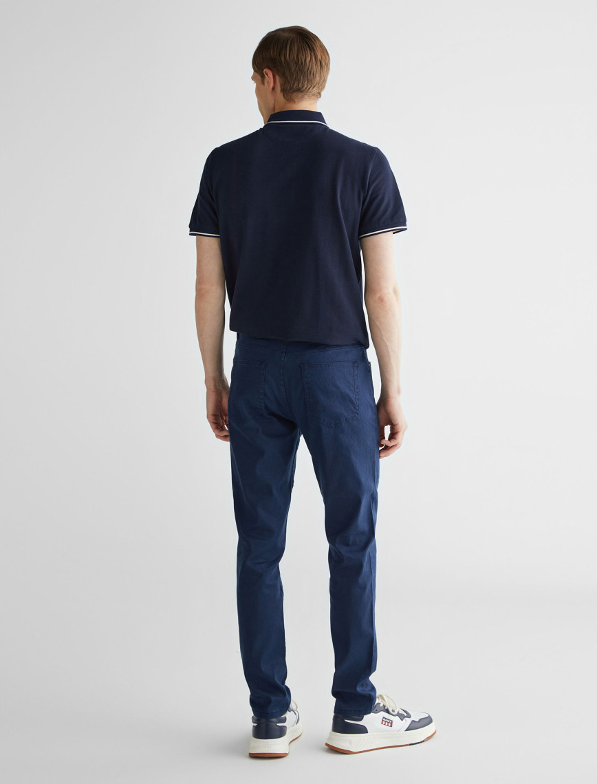 GANT Erkek Lacivert Slim Fit Pantolon GANT Erkek Lacivert Slim Fit Pantolon