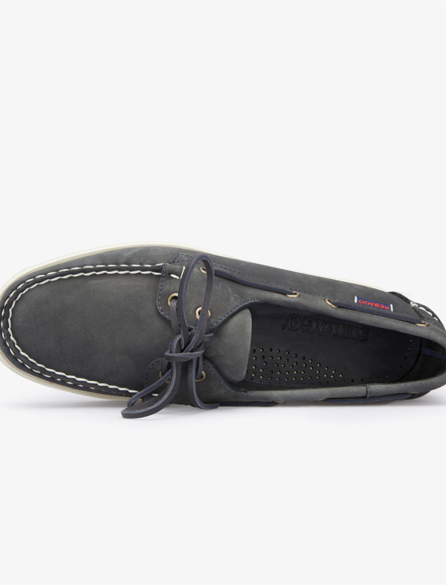 Sebago Docksides Portland Crazy Erkek Lacivert Ayakkabı Sebago Docksides Portland Crazy Erkek Lacivert Ayakkabı