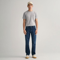 GANT Erkek Lacivert Regular Fit Jean Pantolon GANT Erkek Lacivert Regular Fit Jean Pantolon