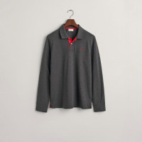 GANT Erkek Gri Regular Fit Polo GANT Erkek Gri Regular Fit Polo