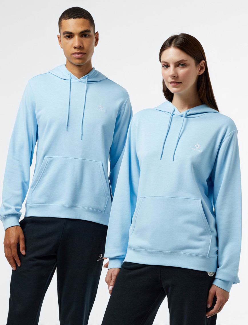 Converse Go-To Unisex Gri Hoodie Converse Go-To Unisex Gri Hoodie