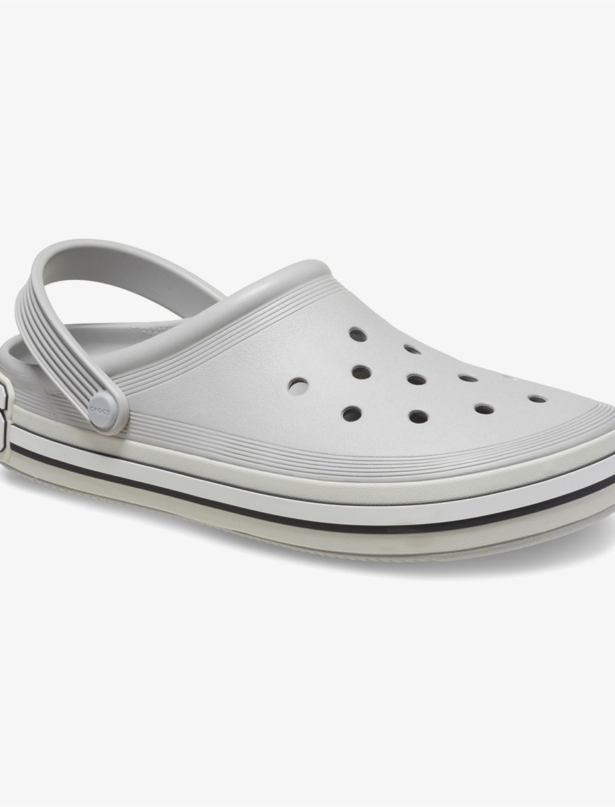 Crocs Off Court Logo Unisex Gri Terlik Crocs Off Court Logo Unisex Gri Terlik
