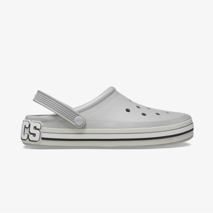 Crocs Off Court Logo Unisex Gri Terlik Crocs Off Court Logo Unisex Gri Terlik