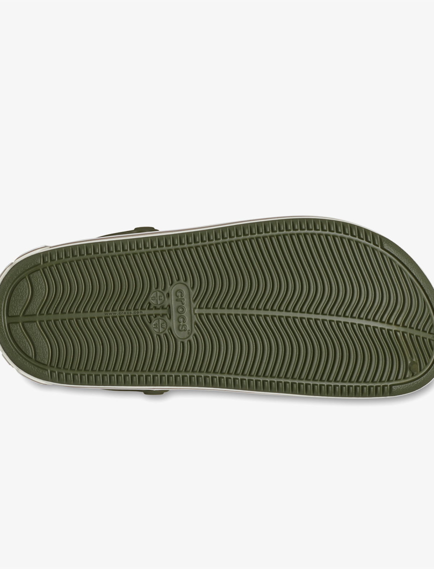 Crocs Off Court Logo Unisex Haki Terlik Crocs Off Court Logo Unisex Haki Terlik