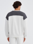 Skechers Lw Fleece Crew Neck Erkek Gri Sweatshirt