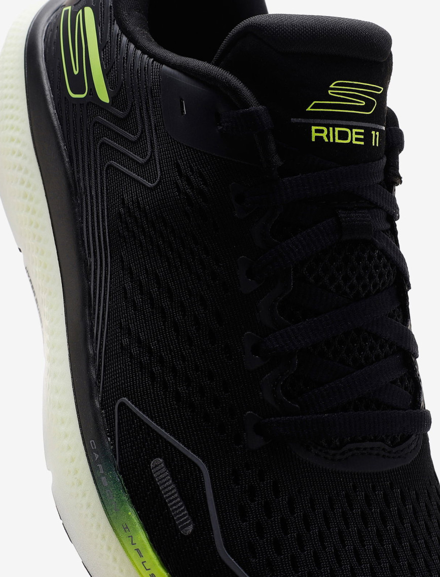 Skechers Go Run Ride 11 Erkek Siyah Koşu Ayakkabısı Skechers Go Run Ride 11 Erkek Siyah Koşu Ayakkabısı