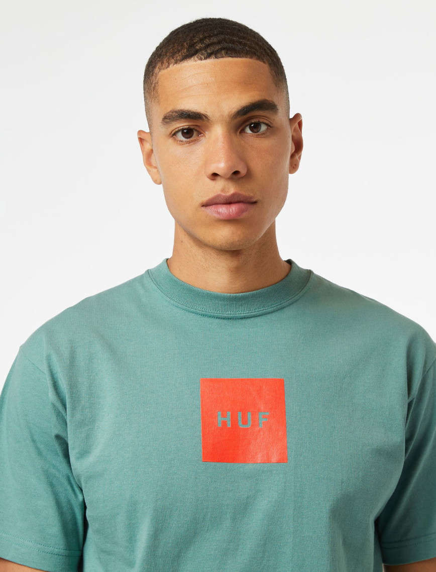 HUF Set Box S/S Erkek Kahverengi T-Shirt HUF Set Box S/S Erkek Kahverengi T-Shirt