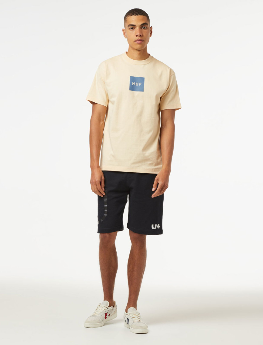 HUF Set Box S/S Erkek Krem T-Shirt HUF Set Box S/S Erkek Krem T-Shirt