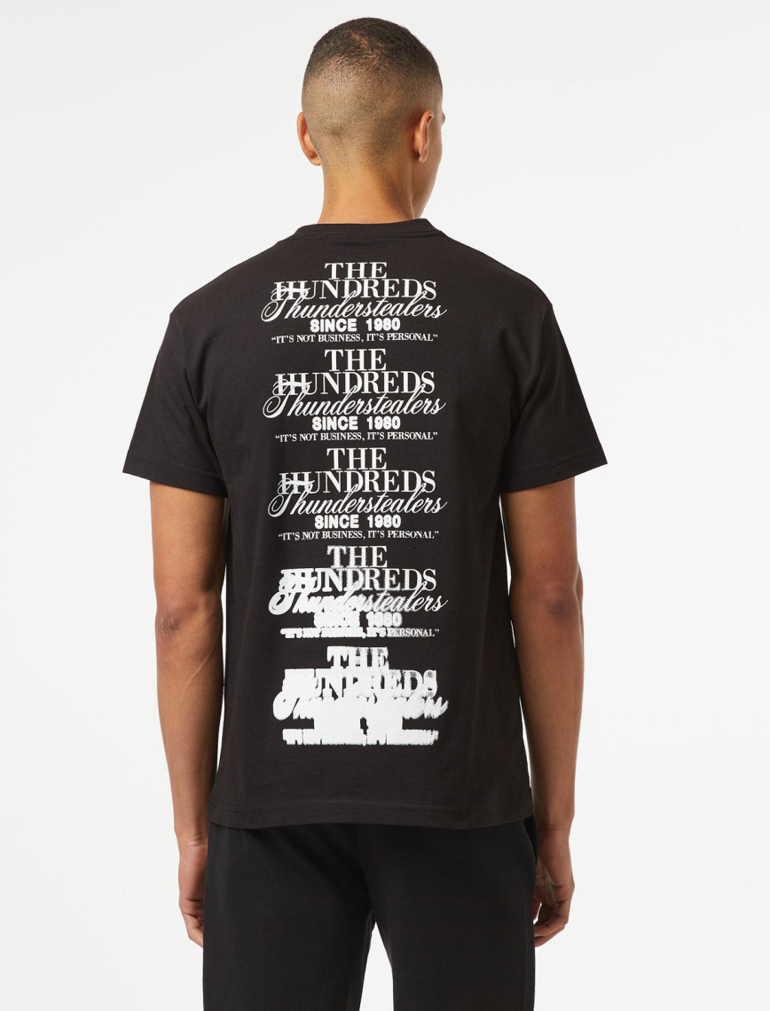 The Hundreds Business Minded Erkek Siyah T-Shirt The Hundreds Business Minded Erkek Siyah T-Shirt