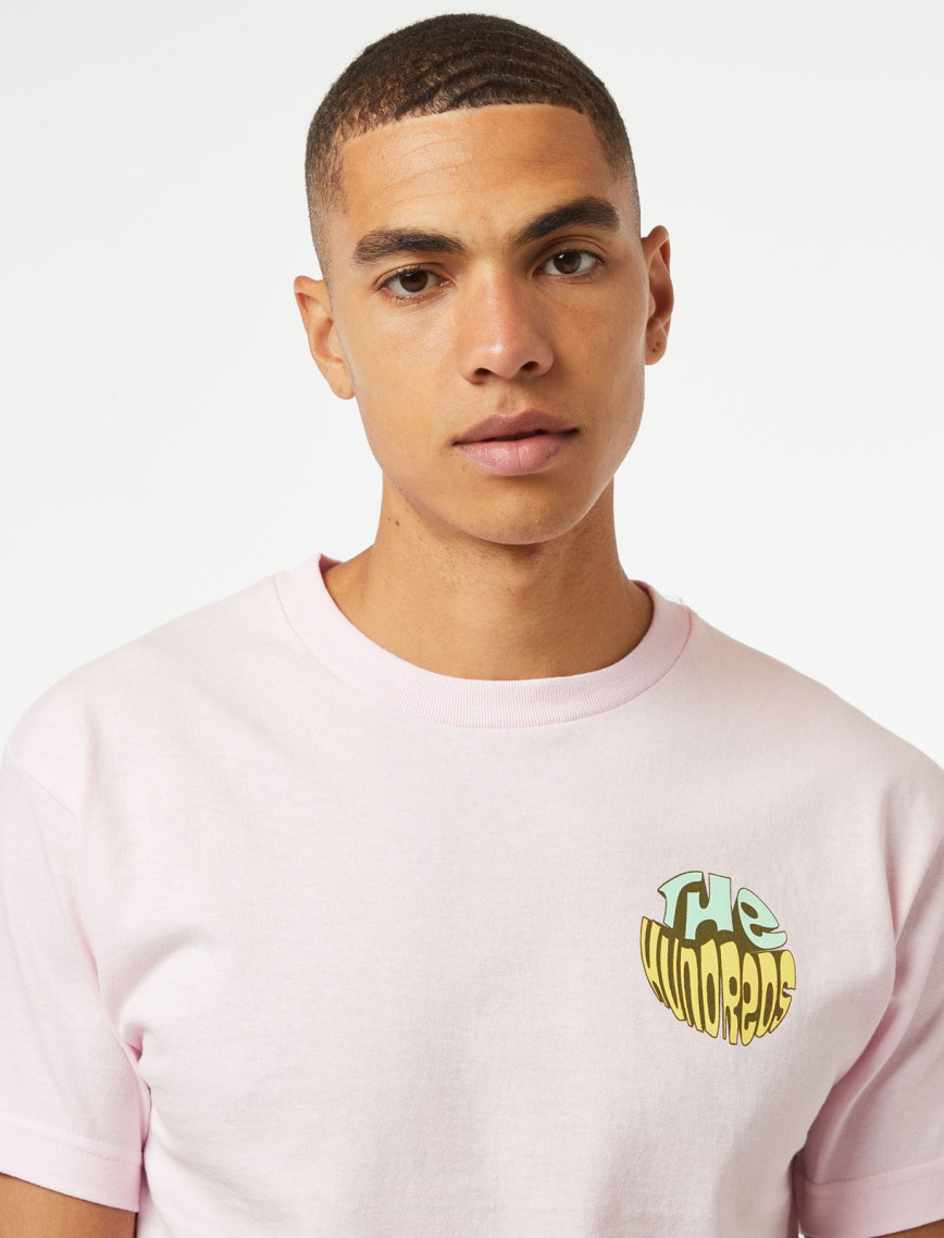 The Hundreds Wildfire Surf Erkek Pembe T-Shirt
