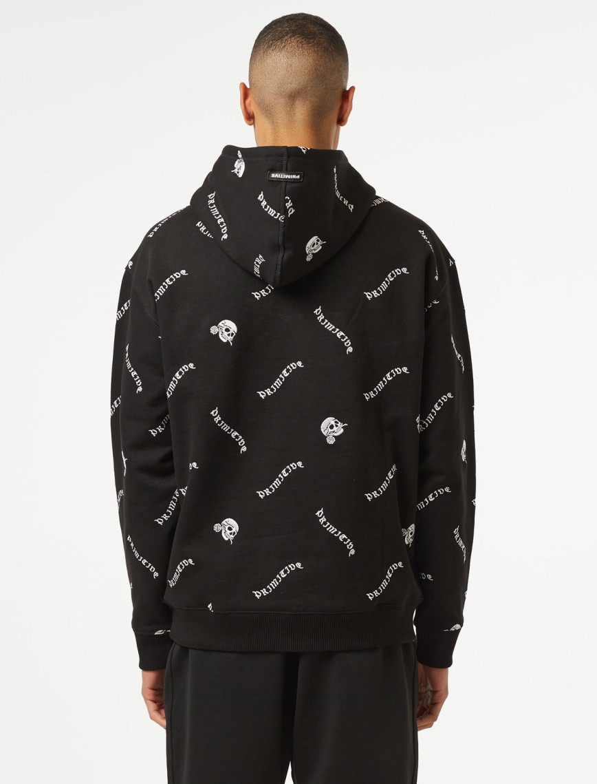 Primitive Rogue Erkek Siyah Hoodie Primitive Rogue Erkek Siyah Hoodie