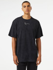 Karl Kani Small Sign. Distressed Heavy Jersey Erkek Siyah T-Shirt Karl Kani Small Sign. Distressed Heavy Jersey Erkek Siyah T-Shirt