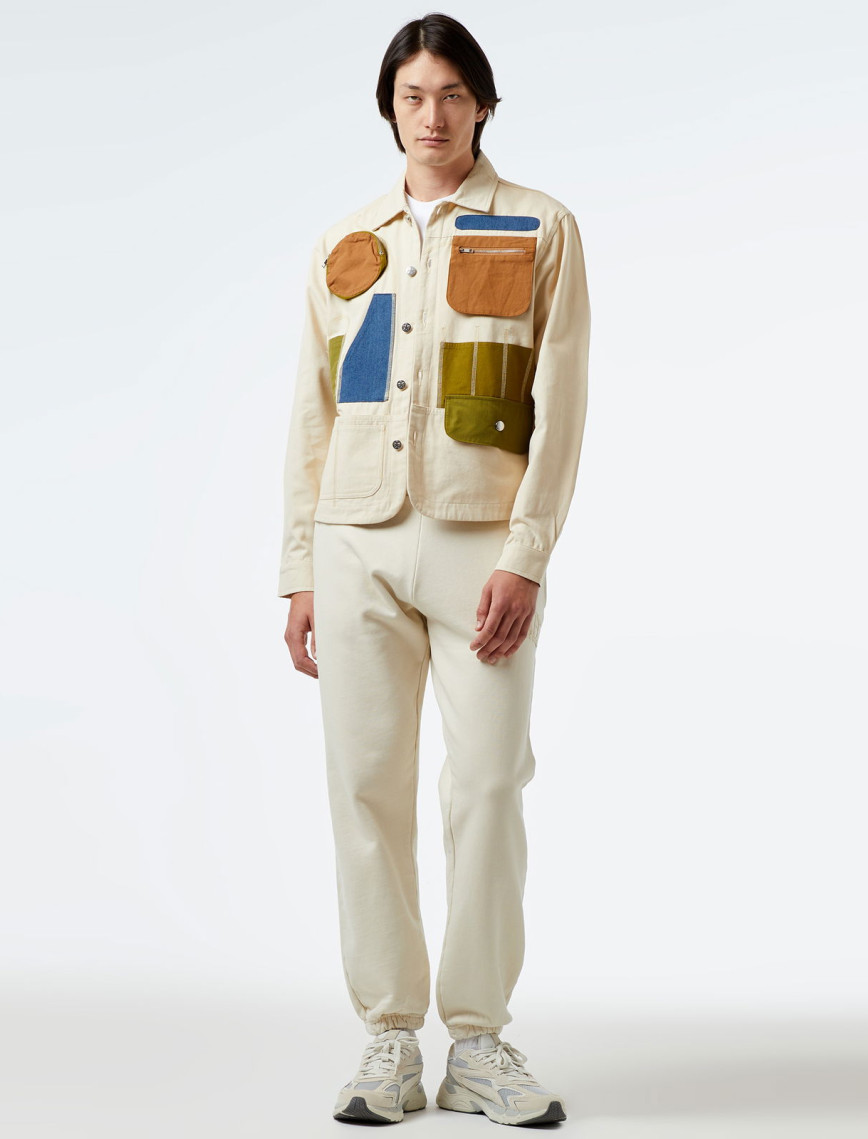 Market Rw Workstations Overshirt Erkek Beyaz Sweatshirt Market Rw Workstations Overshirt Erkek Beyaz Sweatshirt