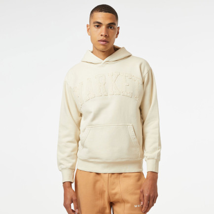 Market Vintage Wash Arc Erkek Krem Hoodie Market Vintage Wash Arc Erkek Krem Hoodie
