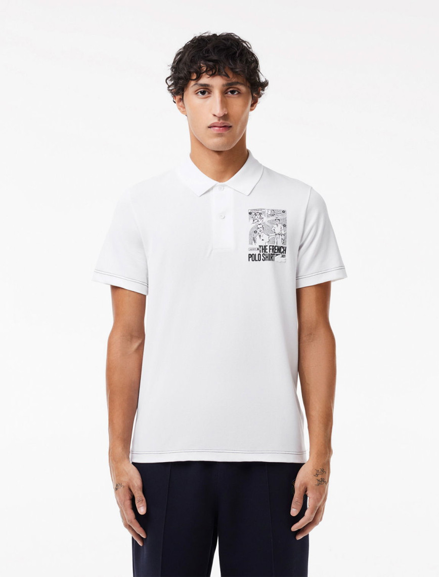 Lacoste Classic Erkek Beyaz Polo Lacoste Classic Erkek Beyaz Polo