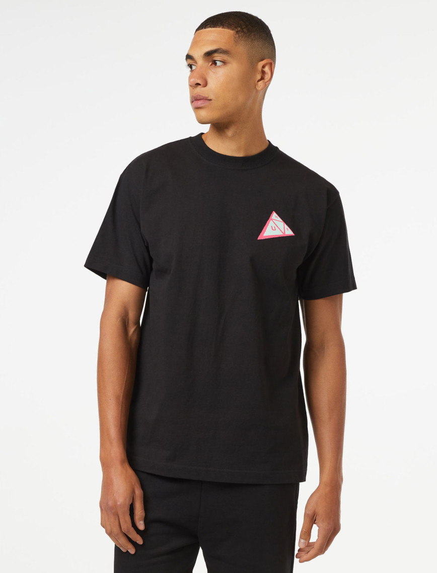 HUF Skewed Tt S/S Erkek Siyah T-Shirt HUF Skewed Tt S/S Erkek Siyah T-Shirt