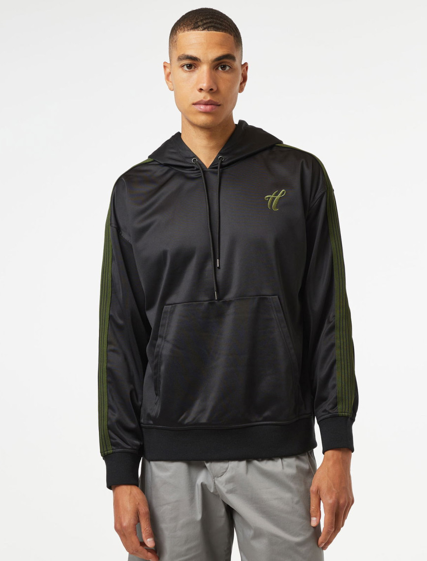 The Hundreds Script Track Erkek Siyah Hoodie The Hundreds Script Track Erkek Siyah Hoodie