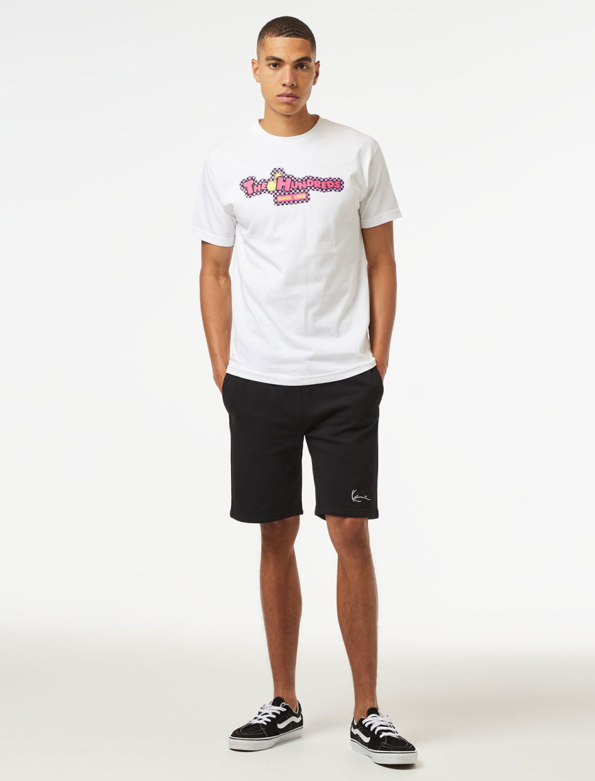 The Hundreds Push Bar Erkek Beyaz T-Shirt The Hundreds Push Bar Erkek Beyaz T-Shirt