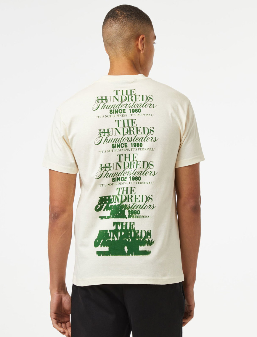 The Hundreds Business Minded Erkek Krem T-Shirt