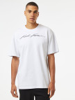 Karl Kani Autograph Heavy Jersey Boxy Erkek Beyaz T-Shirt Karl Kani Autograph Heavy Jersey Boxy Erkek Beyaz T-Shirt