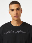 Karl Kani Autograph Heavy Jersey Boxy Erkek Siyah T-Shirt