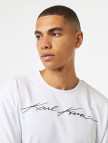 Karl Kani Autograph Heavy Jersey Boxy Erkek Beyaz T-Shirt Karl Kani Autograph Heavy Jersey Boxy Erkek Beyaz T-Shirt