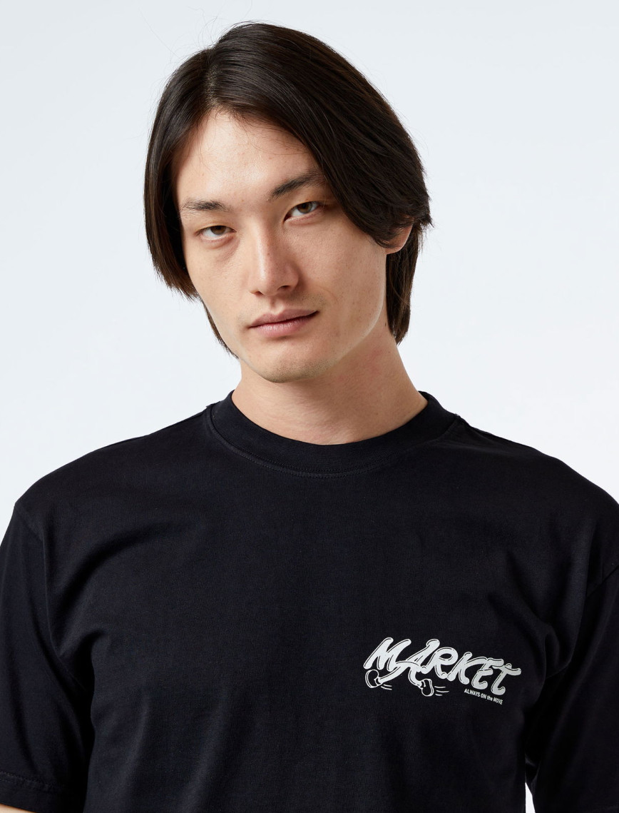 Market Audioman Erkek Siyah T-Shirt Market Audioman Erkek Siyah T-Shirt