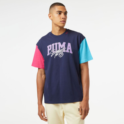 Puma Dylan Gift Shop Erkek Lacivert T-Shirt Puma Dylan Gift Shop Erkek Lacivert T-Shirt