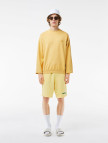 Lacoste Erkek Loose Fit Bisiklet Yaka Sarı Sweatshirt Lacoste Erkek Loose Fit Bisiklet Yaka Sarı Sweatshirt