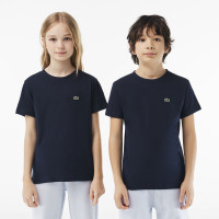 Lacoste Çocuk Bisiklet Yaka Lacivert T-Shirt Lacoste Çocuk Bisiklet Yaka Lacivert T-Shirt
