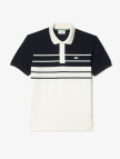 Lacoste L.12.12 Erkek Classic Fit Renk Bloklu Beyaz Polo Lacoste L.12.12 Erkek Classic Fit Renk Bloklu Beyaz Polo