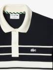 Lacoste L.12.12 Erkek Classic Fit Renk Bloklu Beyaz Polo Lacoste L.12.12 Erkek Classic Fit Renk Bloklu Beyaz Polo